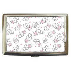 Cute Pattern With Easter Bunny Egg Cigarette Money Case