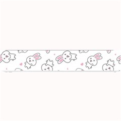 Cute Pattern With Easter Bunny Egg Small Bar Mats by Jancukart