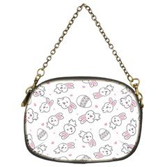 Cute Pattern With Easter Bunny Egg Chain Purse (two Sides) by Jancukart