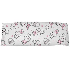 Cute Pattern With Easter Bunny Egg Body Pillow Case Dakimakura (two Sides) by Jancukart