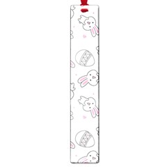 Cute Pattern With Easter Bunny Egg Large Book Marks