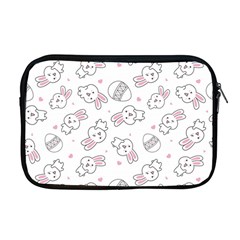 Cute Pattern With Easter Bunny Egg Apple Macbook Pro 17  Zipper Case