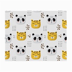 Seamless Pattern Cute Animals Small Glasses Cloth (2 Sides)