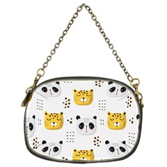 Seamless Pattern Cute Animals Chain Purse (two Sides)