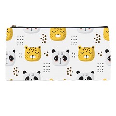 Seamless Pattern Cute Animals Pencil Case by Jancukart