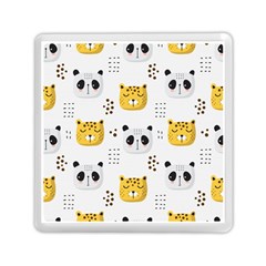 Seamless Pattern Cute Animals Memory Card Reader (square) by Jancukart