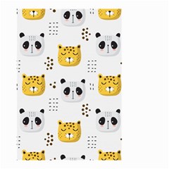 Seamless Pattern Cute Animals Small Garden Flag (two Sides)