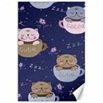 Cute Kittens Sleep Sweetly Mugs Canvas 24  x 36  23.35 x34.74  Canvas - 1