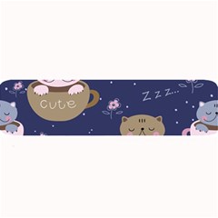 Cute Kittens Sleep Sweetly Mugs Large Bar Mats