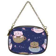 Cute Kittens Sleep Sweetly Mugs Chain Purse (one Side)