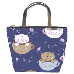 Cute Kittens Sleep Sweetly Mugs Bucket Bag