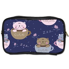 Cute Kittens Sleep Sweetly Mugs Toiletries Bag (one Side)