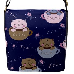 Cute Kittens Sleep Sweetly Mugs Flap Closure Messenger Bag (s)