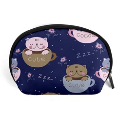 Cute Kittens Sleep Sweetly Mugs Accessory Pouch (large)