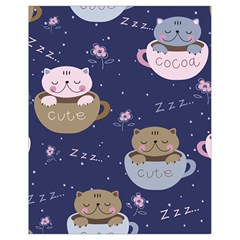 Cute Kittens Sleep Sweetly Mugs Drawstring Bag (small)