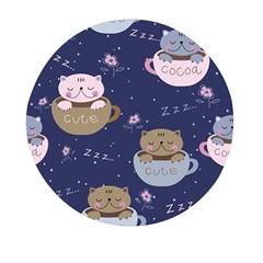 Cute Kittens Sleep Sweetly Mugs Mini Round Pill Box