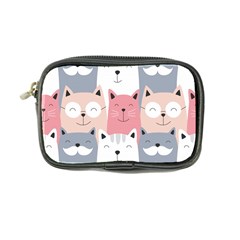 Cute Seamless Pattern With Cats Coin Purse