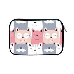 Cute Seamless Pattern With Cats Apple Ipad Mini Zipper Cases