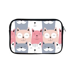 Cute Seamless Pattern With Cats Apple Macbook Pro 13  Zipper Case