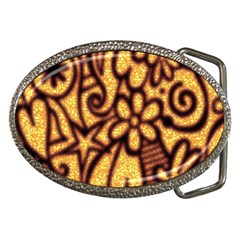 Background-pattern Belt Buckles