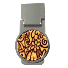 Background-pattern Money Clips (round) 