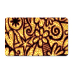 Background-pattern Magnet (rectangular)