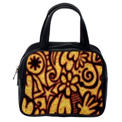 Background-pattern Classic Handbag (one Side)