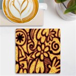 Background-pattern UV Print Square Tile Coaster  Front