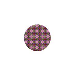 Seamless Psychedelic Pattern 1  Mini Buttons