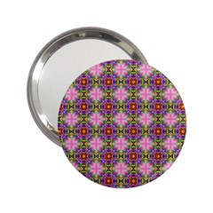 Seamless Psychedelic Pattern 2 25  Handbag Mirrors