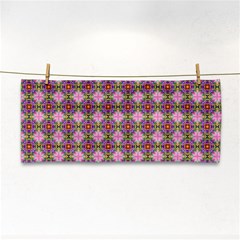 Seamless Psychedelic Pattern Hand Towel