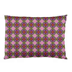 Seamless Psychedelic Pattern Pillow Case