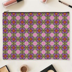 Seamless Psychedelic Pattern Cosmetic Bag (xxxl)