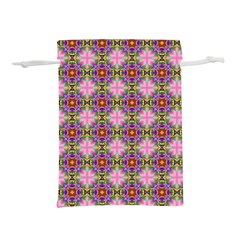 Seamless Psychedelic Pattern Lightweight Drawstring Pouch (s)