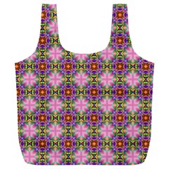 Seamless Psychedelic Pattern Full Print Recycle Bag (xxxl) by Jancukart