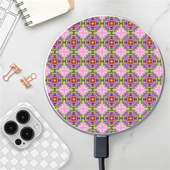 Seamless Psychedelic Pattern Wireless Charger