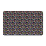 Seamless Prismatic Geometric Pattern With Background Magnet (Rectangular) Front