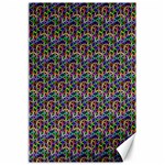 Seamless Prismatic Geometric Pattern With Background Canvas 24  x 36  23.35 x34.74  Canvas - 1