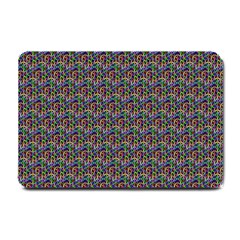 Seamless Prismatic Geometric Pattern With Background Small Doormat 