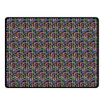 Seamless Prismatic Geometric Pattern With Background Fleece Blanket (Small) 50 x40  Blanket Front