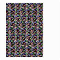 Seamless Prismatic Geometric Pattern With Background Small Garden Flag (two Sides)