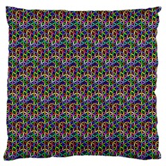 Seamless Prismatic Geometric Pattern With Background Standard Flano Cushion Case (one Side) by Jancukart