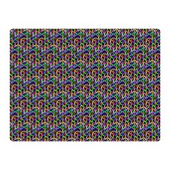 Seamless Prismatic Geometric Pattern With Background Double Sided Flano Blanket (mini)  by Jancukart