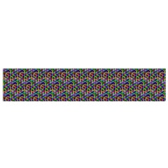 Seamless Prismatic Geometric Pattern With Background Small Flano Scarf