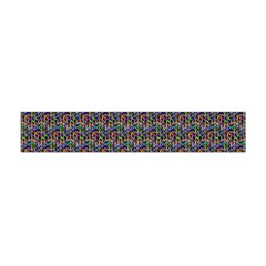 Seamless Prismatic Geometric Pattern With Background Flano Scarf (mini)