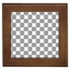 Seamless Tile Derivative Pattern Framed Tile by Jancukart