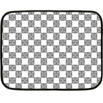 Seamless Tile Derivative Pattern Double Sided Fleece Blanket (Mini)  35 x27  Blanket Front