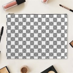 Seamless Tile Derivative Pattern Cosmetic Bag (xl)