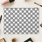 Seamless Tile Derivative Pattern Cosmetic Bag (XL) Back