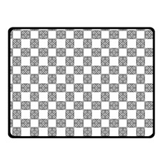 Seamless Tile Derivative Pattern Double Sided Fleece Blanket (small) 